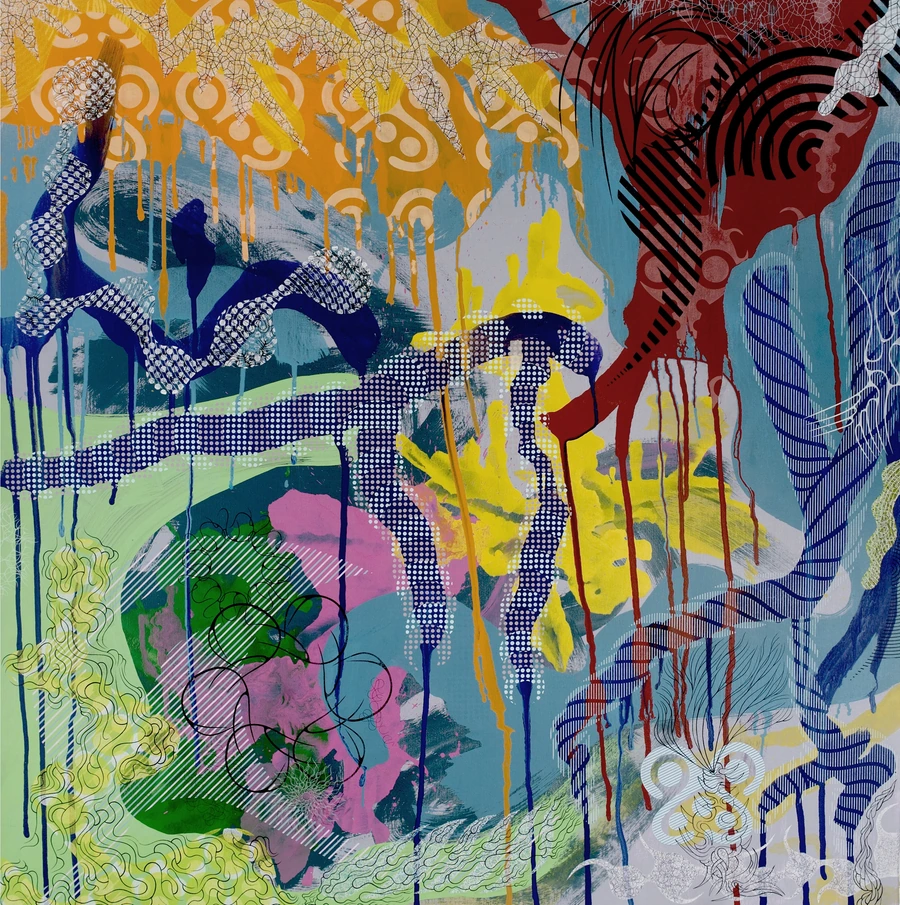 The Never Void, 2014 — Acrylic on canvas
