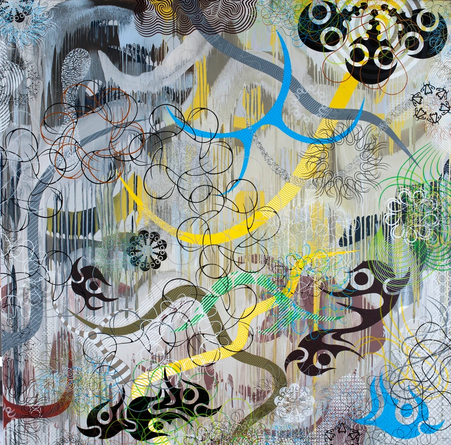 Melt, 2013 — Acrylic on canvas