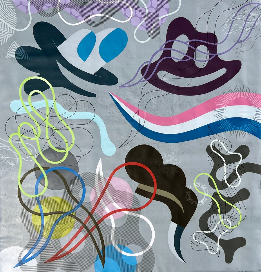 Wanderings, 2022 — Acrylic on canvas