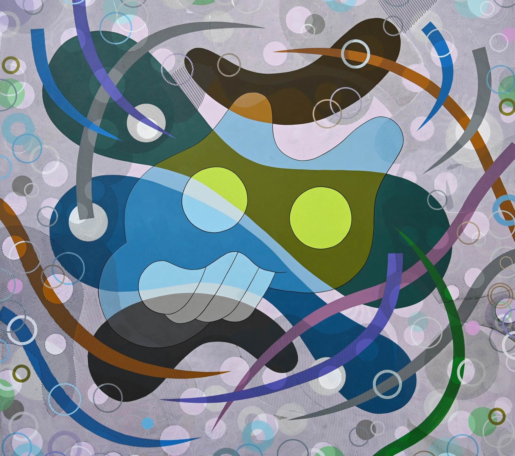 Universal Fade - Out, 2024 — Acrylic on canvas