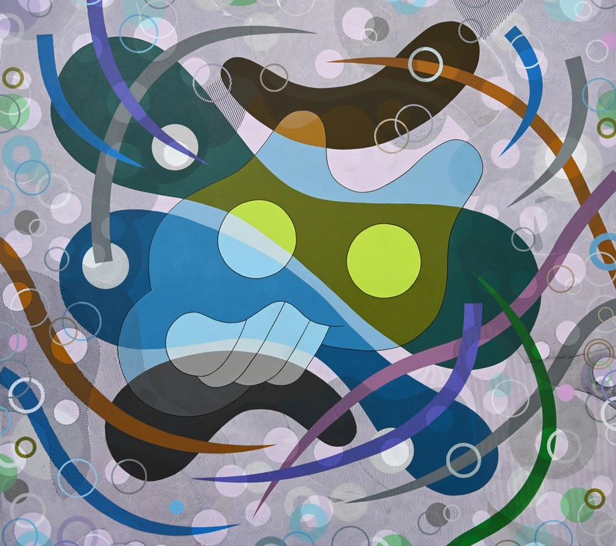 Universal Fade - Out, 2024 — Acrylic on canvas