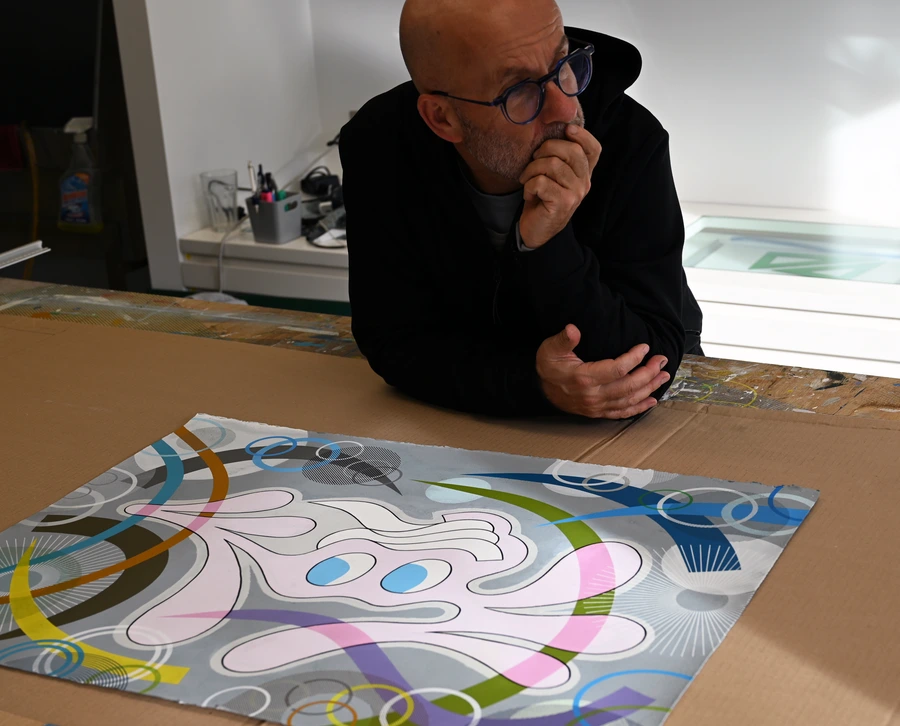 Trickster Returns — studio or installation view