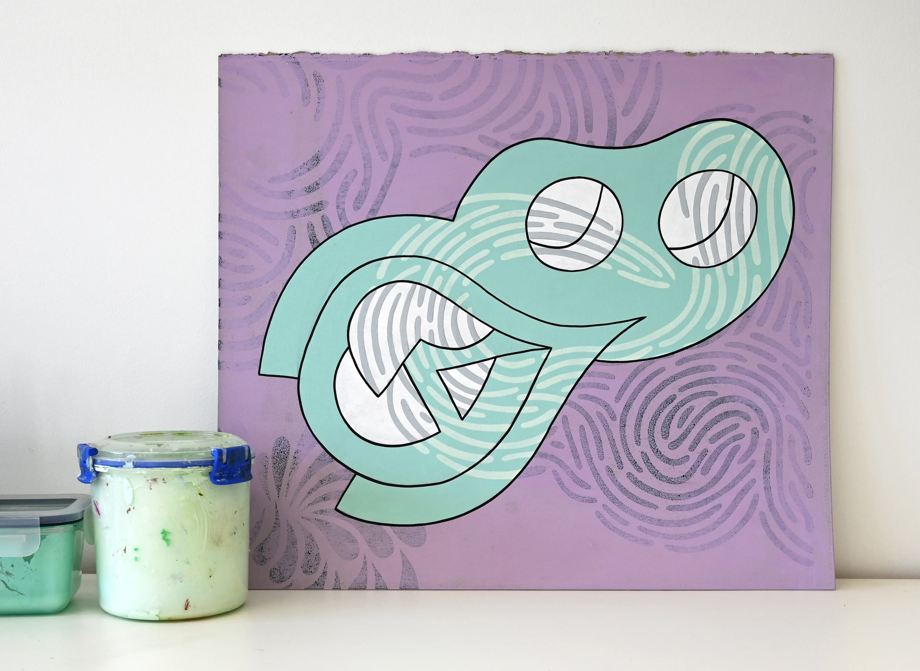 Loose Your Mind, Create a New One — in the studio / in situ 2