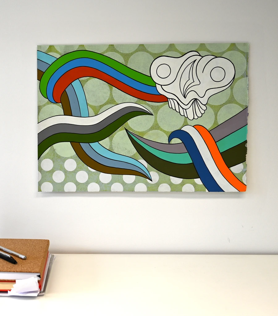 Entwined — studio or installation view