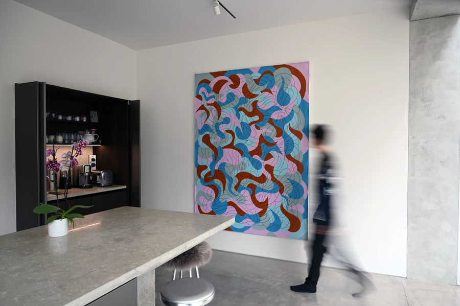 Wandering Lost — studio or installation view